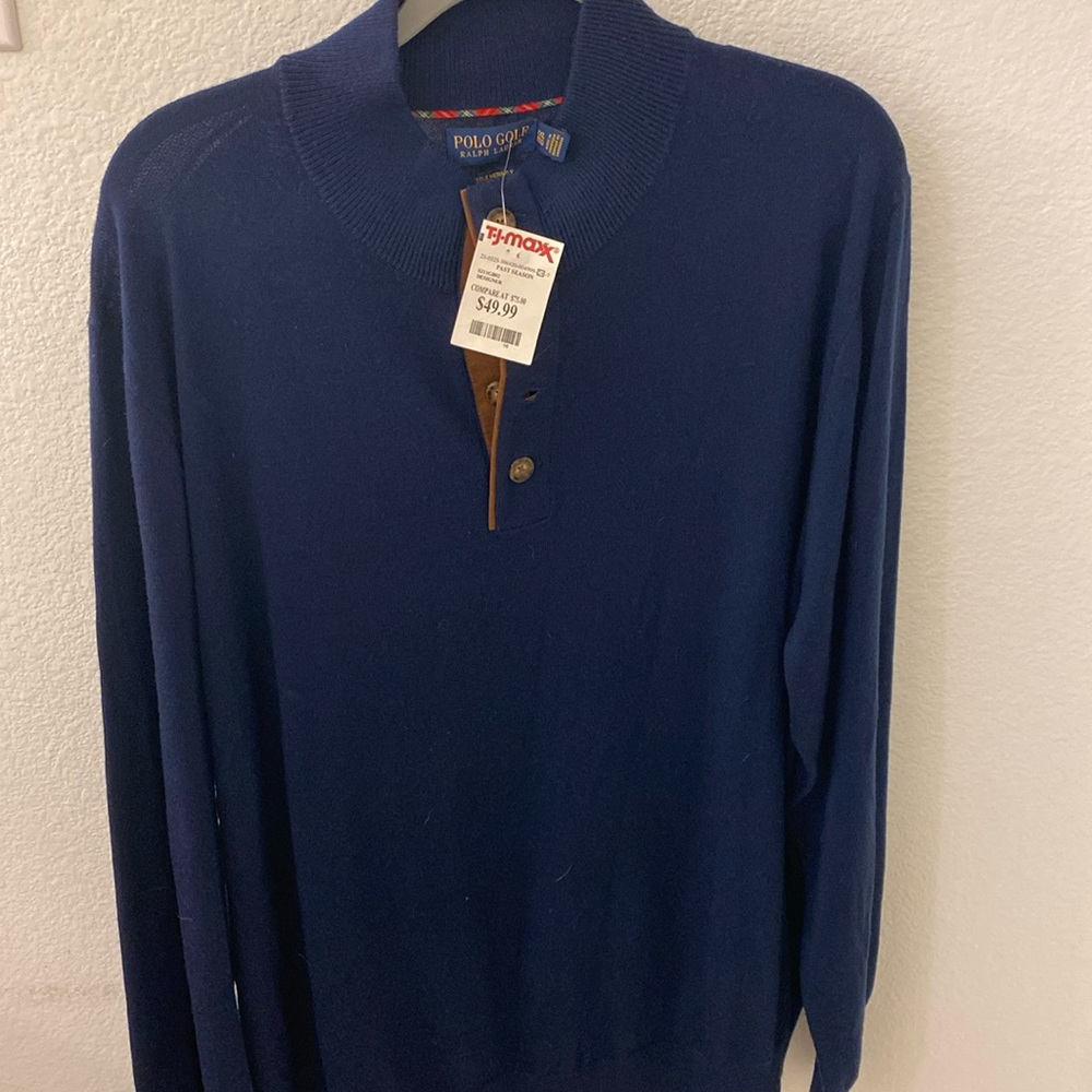 Men’s Polo Golf Long Sleeve NWT